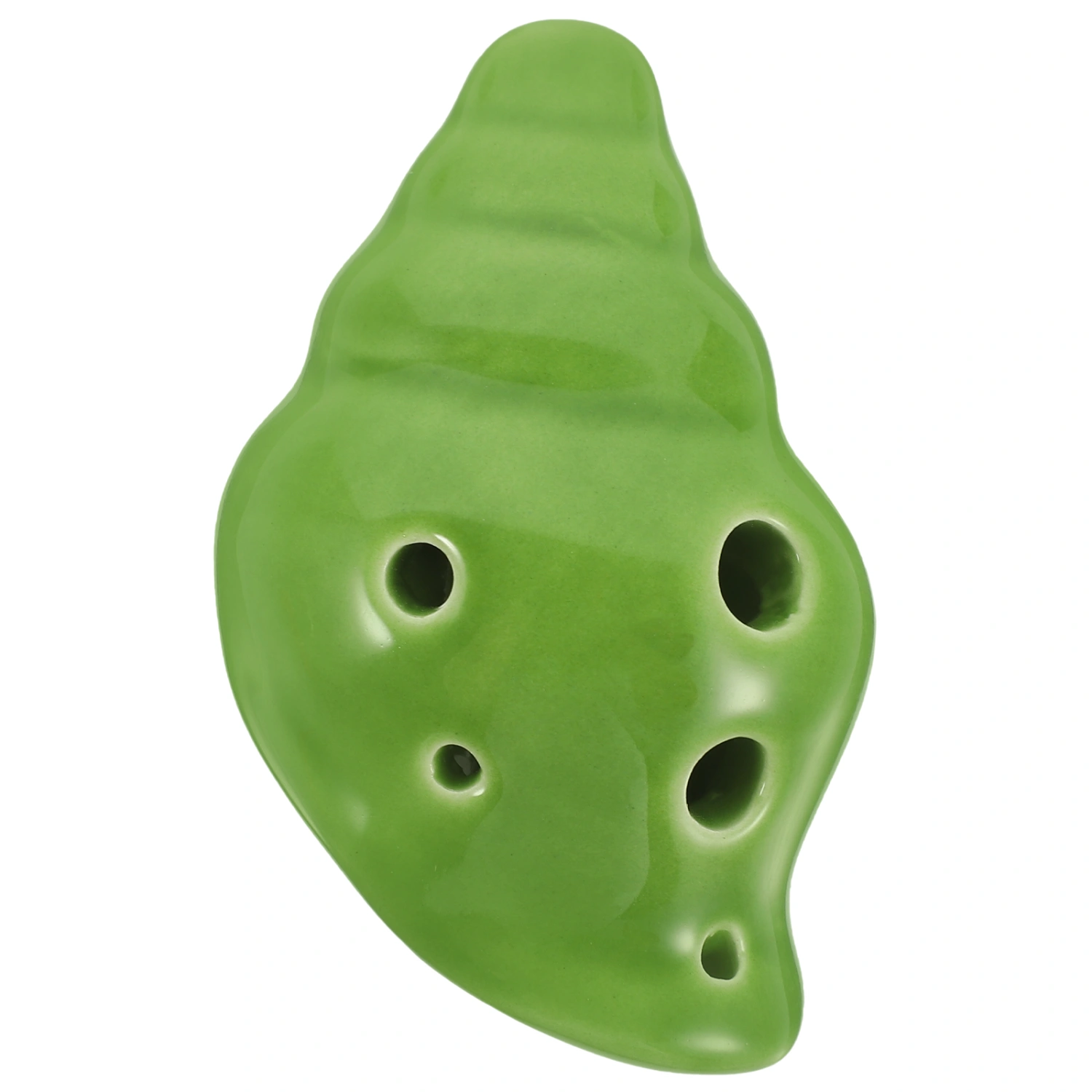 Decorative Conch Shape Ocarina 6-hole Ocarina Instrument Durable Ceramic Ocarina Instrument