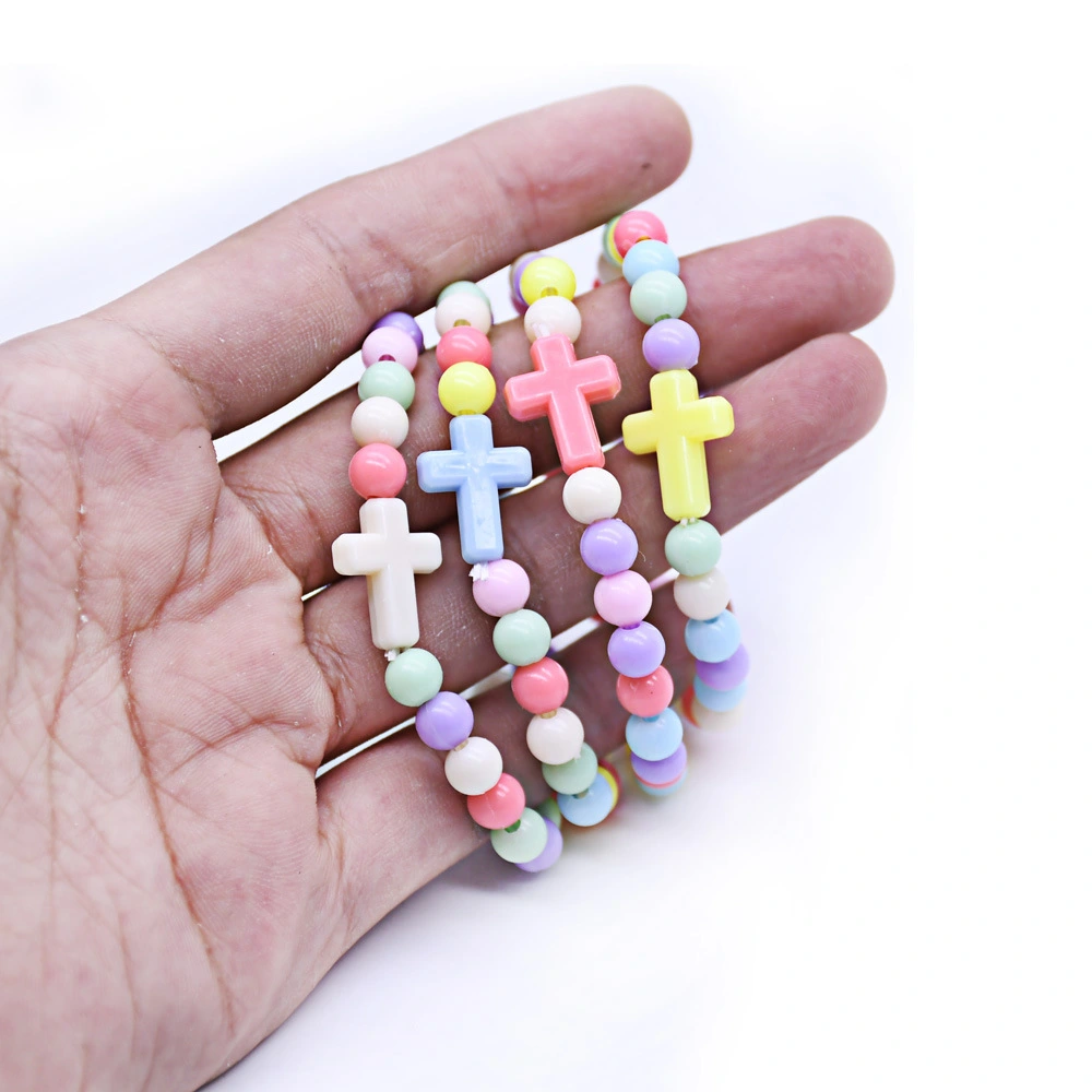 8pcs  Cross Bracelet Chains Bracelet Chokers Bracelet Wrist Chains Fashion Jewelry for Women