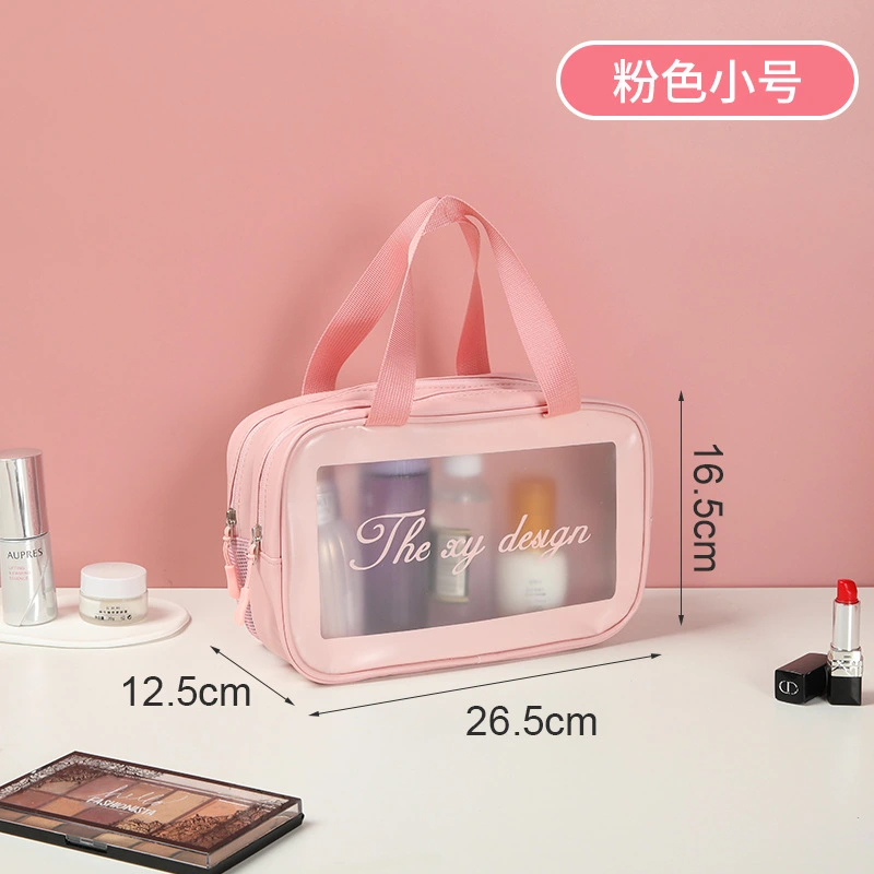 Travel Toiletry Bag Portable Cosmetic Bag Transparent Makeup Bag Clear Makeup Bag