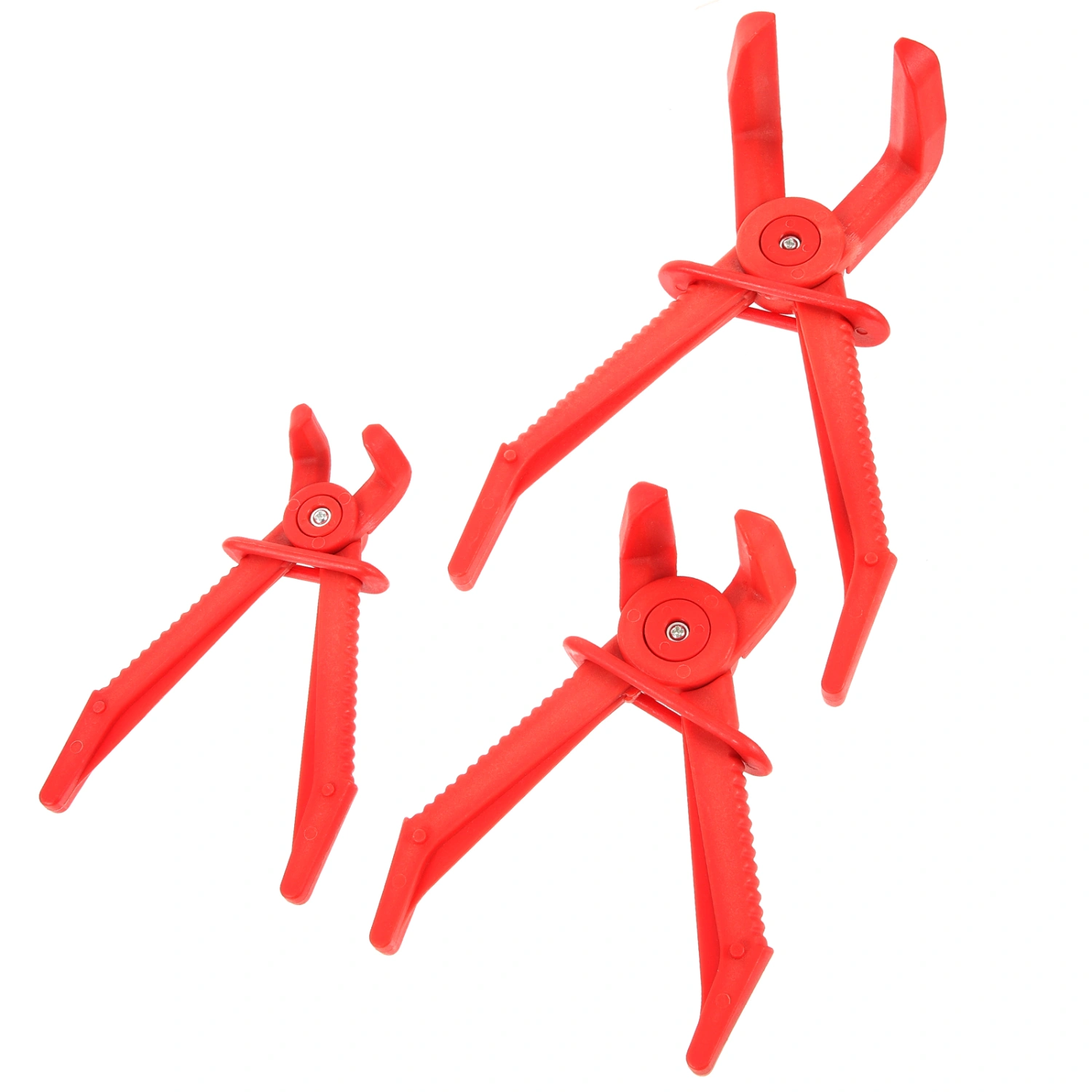 3pcs Hose Clip Pliers Hose Pliers Hose Pinch Off Pliers Brake Fuel Pliers Tools for Automotive