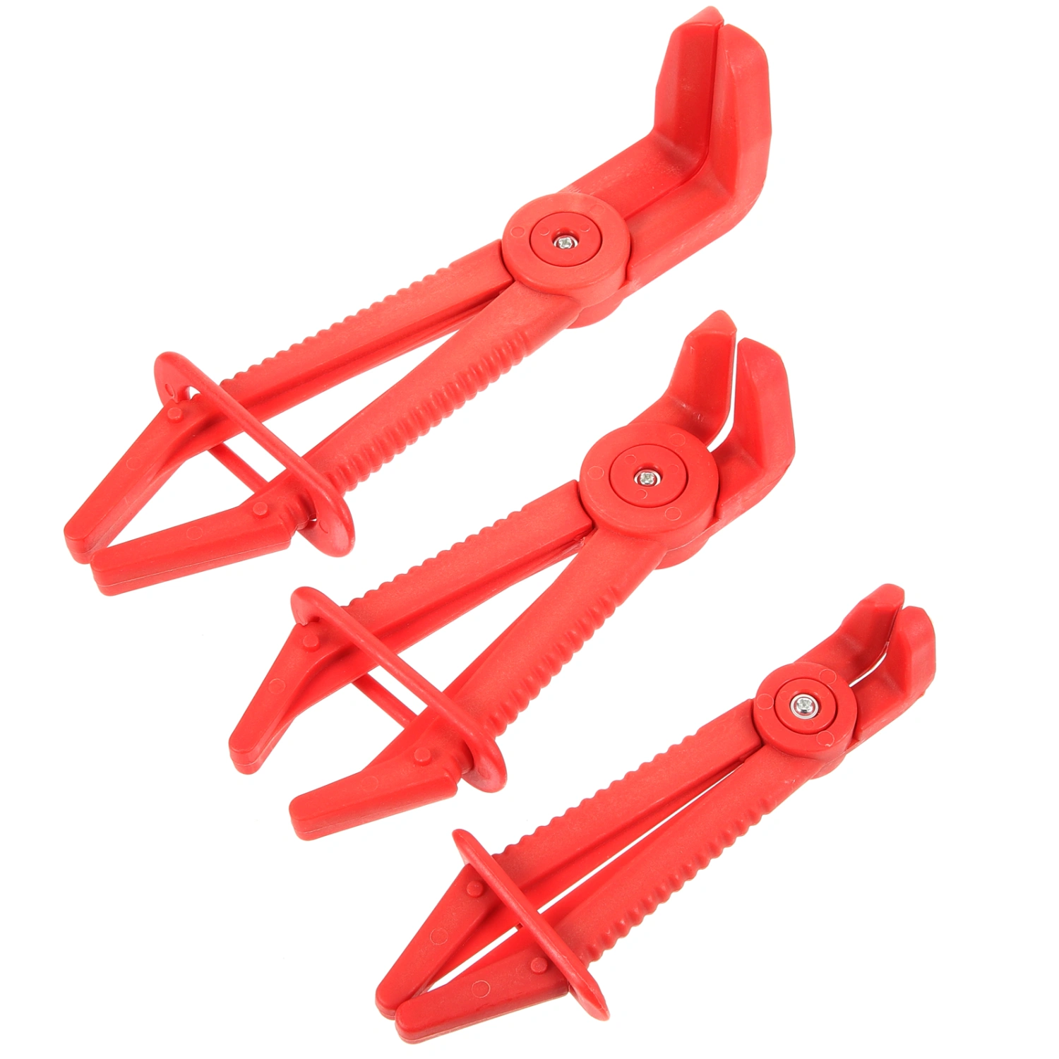 3pcs Hose Clip Pliers Hose Pliers Hose Pinch Off Pliers Brake Fuel Pliers Tools for Automotive