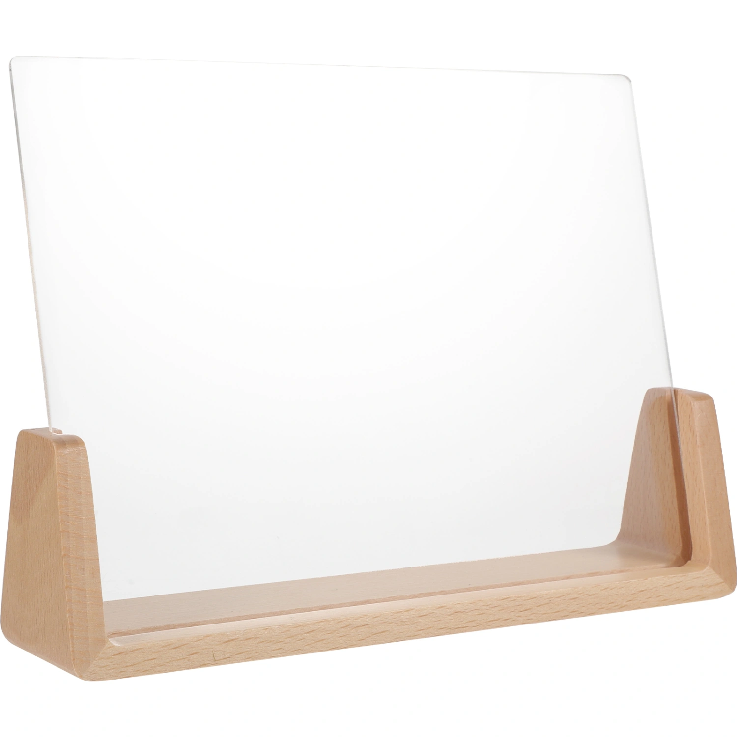 Wood Photo Frame Rustic Photo Frame Menu Rack Message Holder Photo Display Frame