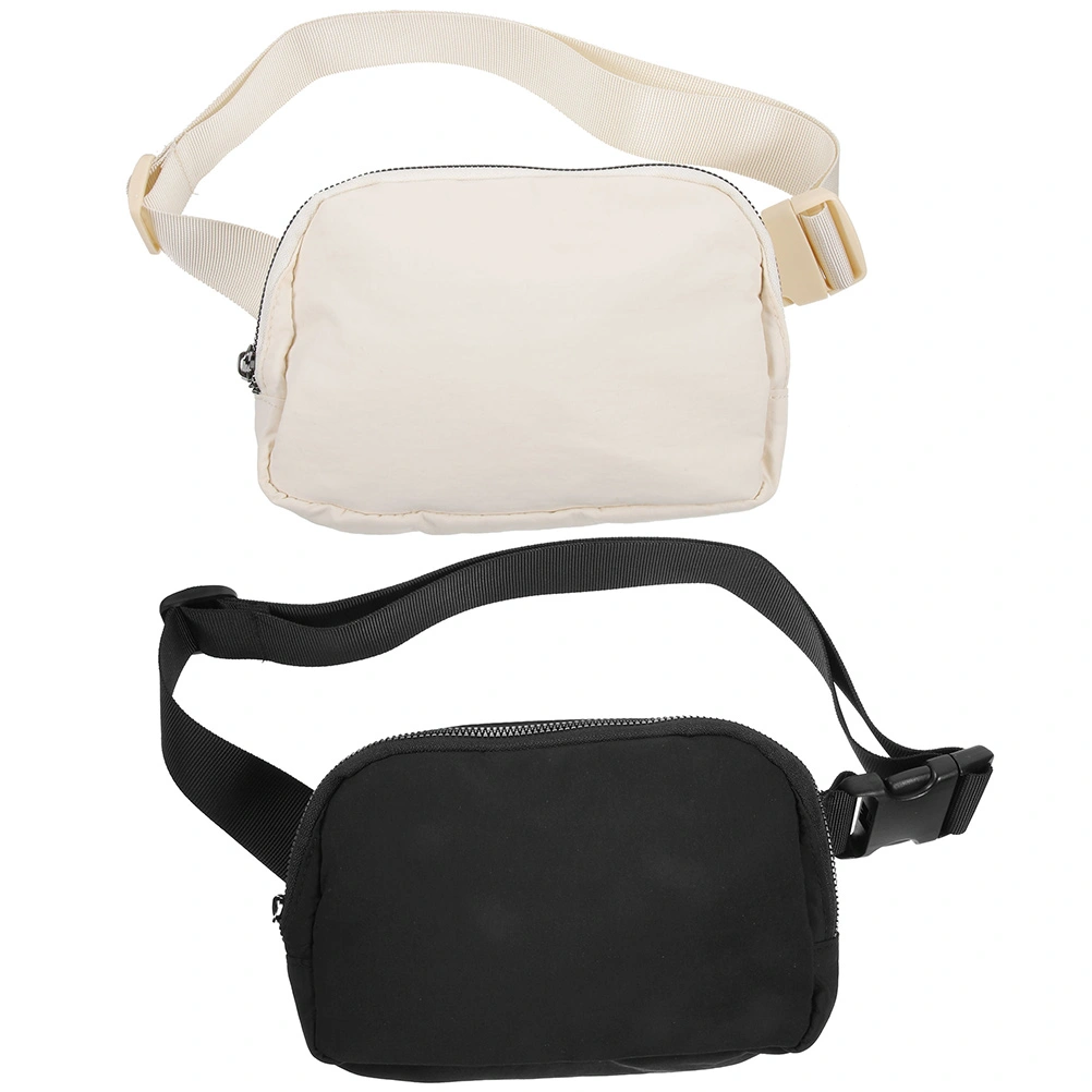 2Pcs Belt Bag with Adjustable Strap Waist Pouch Small Fanny Pack for Workout Travel Running