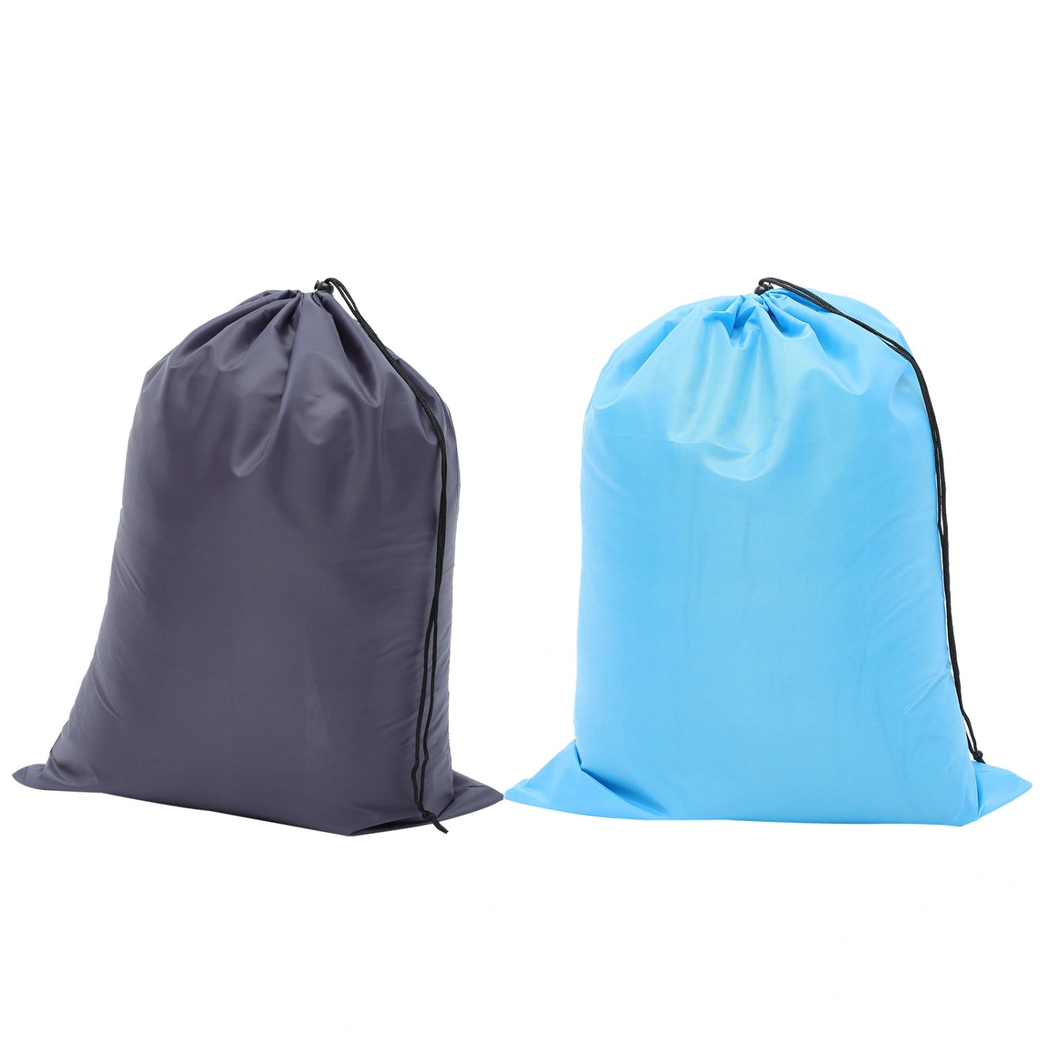 2Pcs Large Travel Laundry Bag Heavy Duty Dirty Clothes Organizer Drawstring Laundry Hamper Bag
