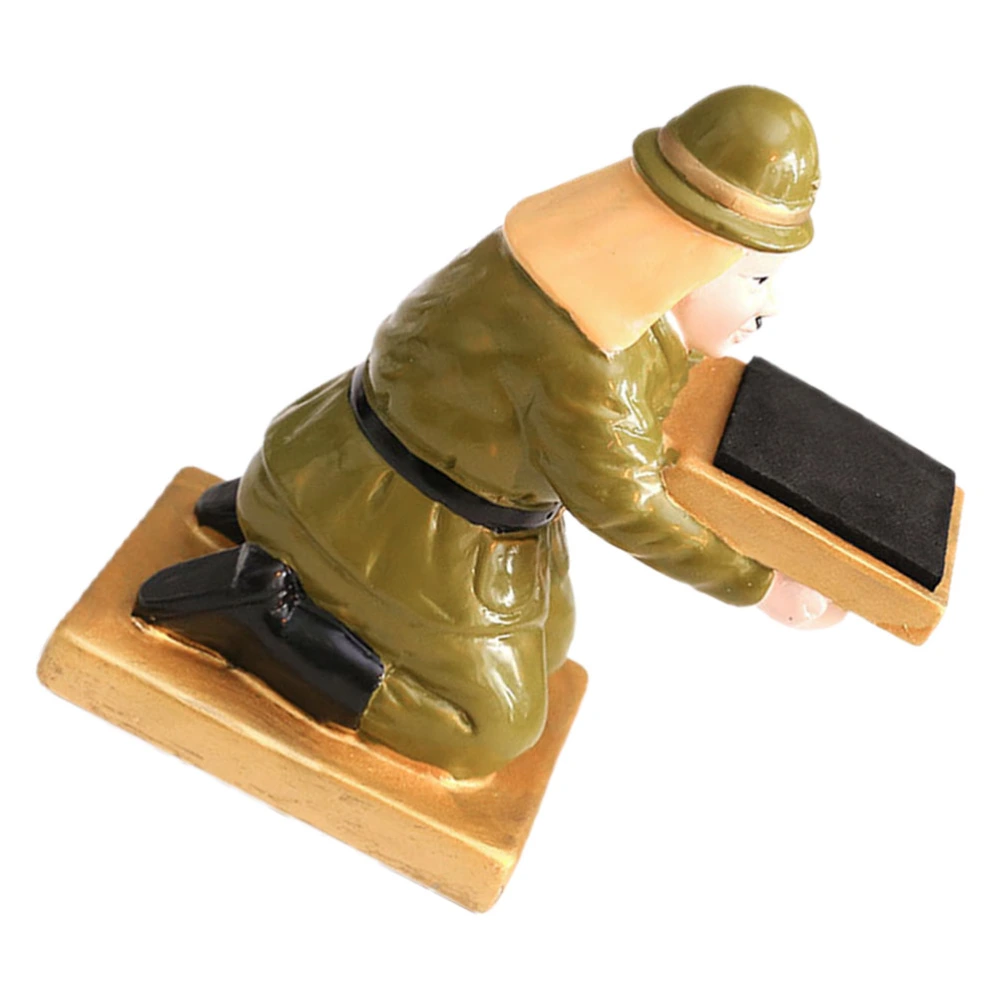 Watch Holder Decorative Japanese Soldier Sculpture Watch Display Stand Watch Organizer