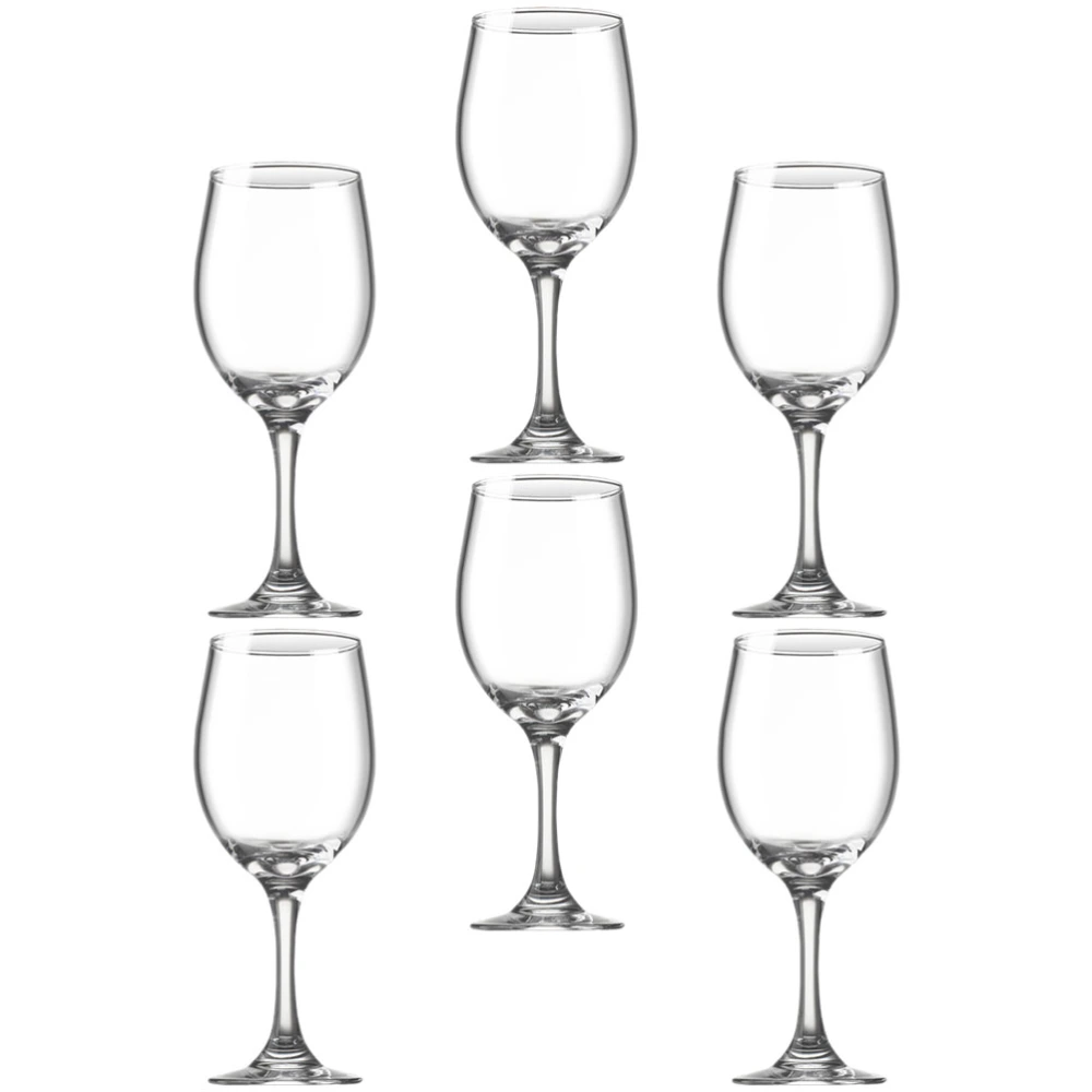 6Pcs Champagne Flutes Glass Liquor Cups Cocktail Goblet Decorative Wine Glasses Cocktail Cups