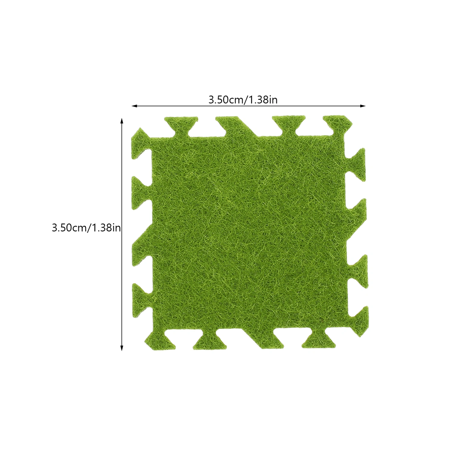 36pcs Miniature Ground Mats Decor Mini House Floor Mats Miniature Puzzle Mats Decorations