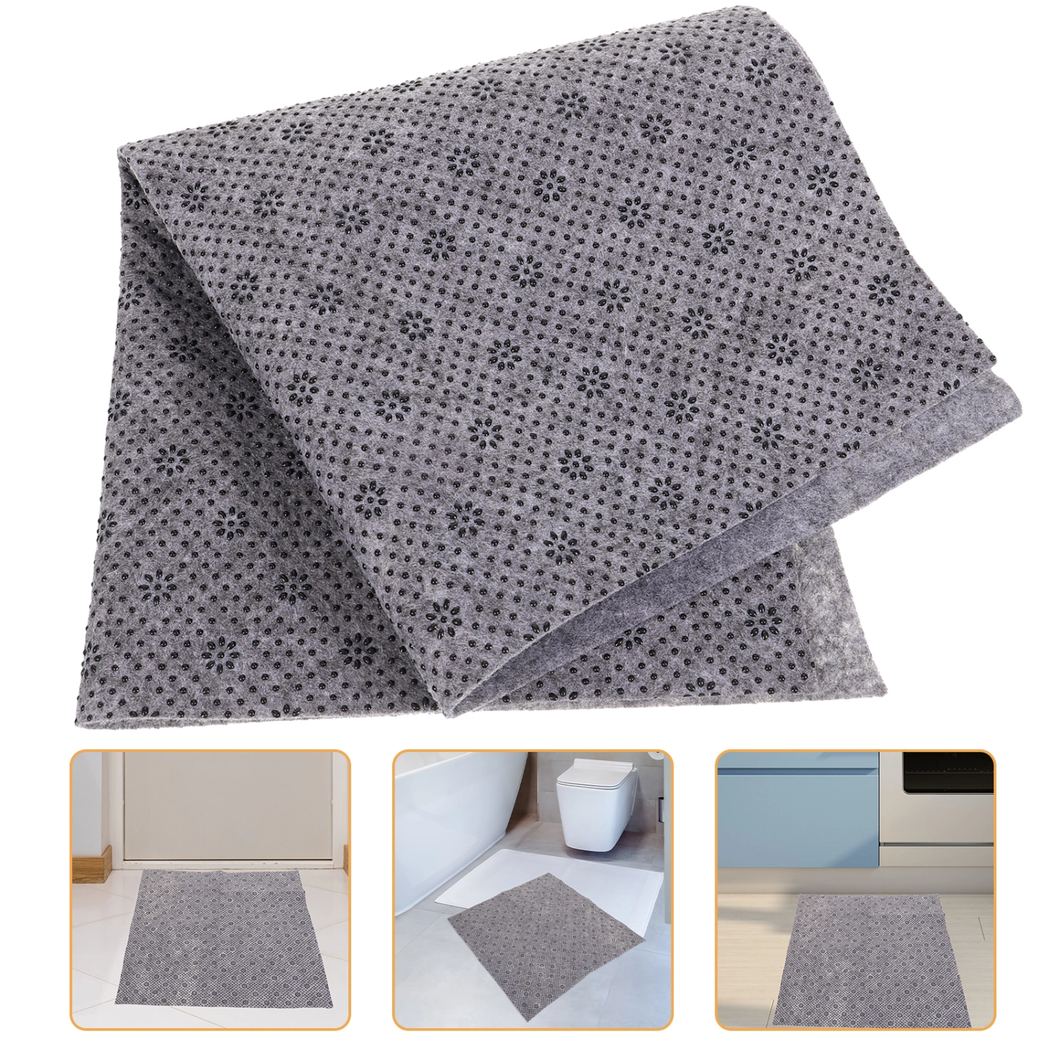 Non-slip Floor Mat Cloth Rug Nonslip Fabric Nonslip Floor Mat Fabric Floor Mat Liner