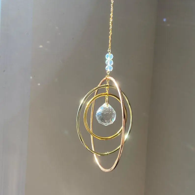 New Double Round Pendant Home Decoration