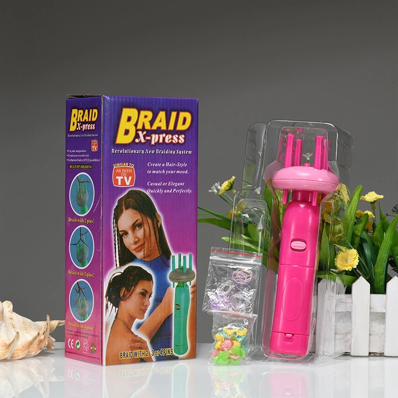 Four-head Tress Device Twist Braid Automatic Hair Braiding Machine Horse Tail Dreadlocks Tress Device Hair Band