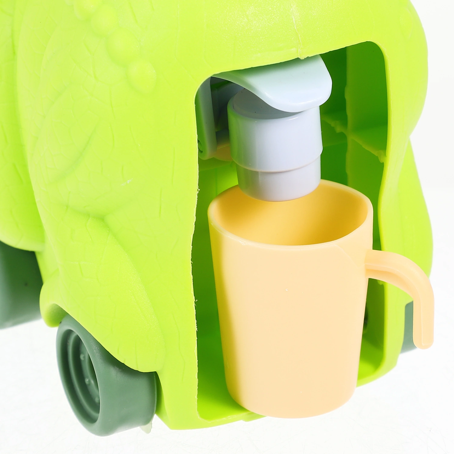 Small Water Dispenser Toy Tiny Water Dispenser Kid Pentended Toy Cartoon Dinosaur Shape Water Dispenser Toy