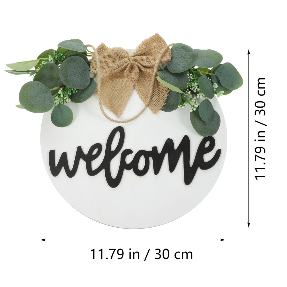 Rustic Welcome Sign Wall Hanging Wooden Hanging Sign Door Welcome Sign Decoration