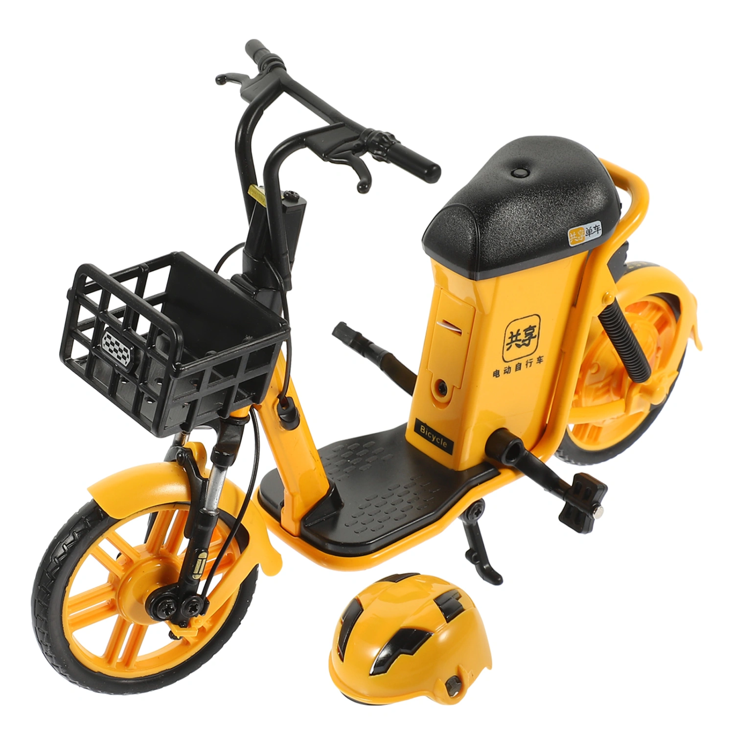 Electric Bicycle Model Alloy Pedelec Model Small Pedelec Ornament Home Pedelec Decoration