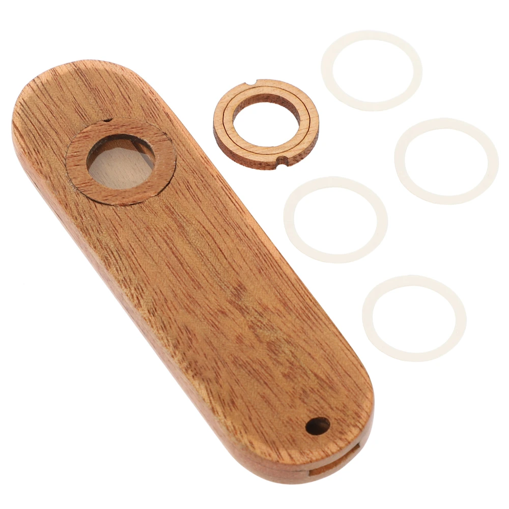 Kazoo Musical Instrument Wooden Mouth Flute Wood Kazoo for Kids and Beginners