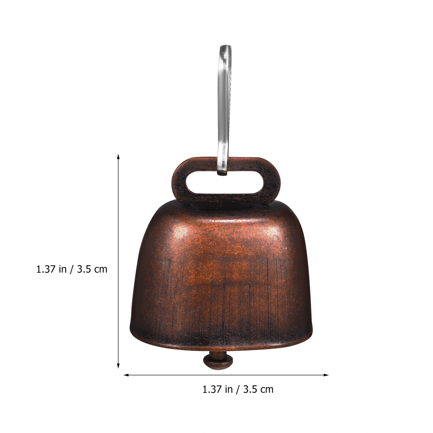 12Pcs Cow Horse Sheep Grazing Bells Anti-lost Small Metal Cowbell Loud Bells for Farm Animal