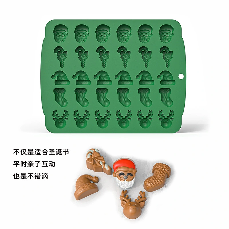 DIY Silicone Chocolate Mould Candy Baking Mold Christmas Chocolate DIY Mold