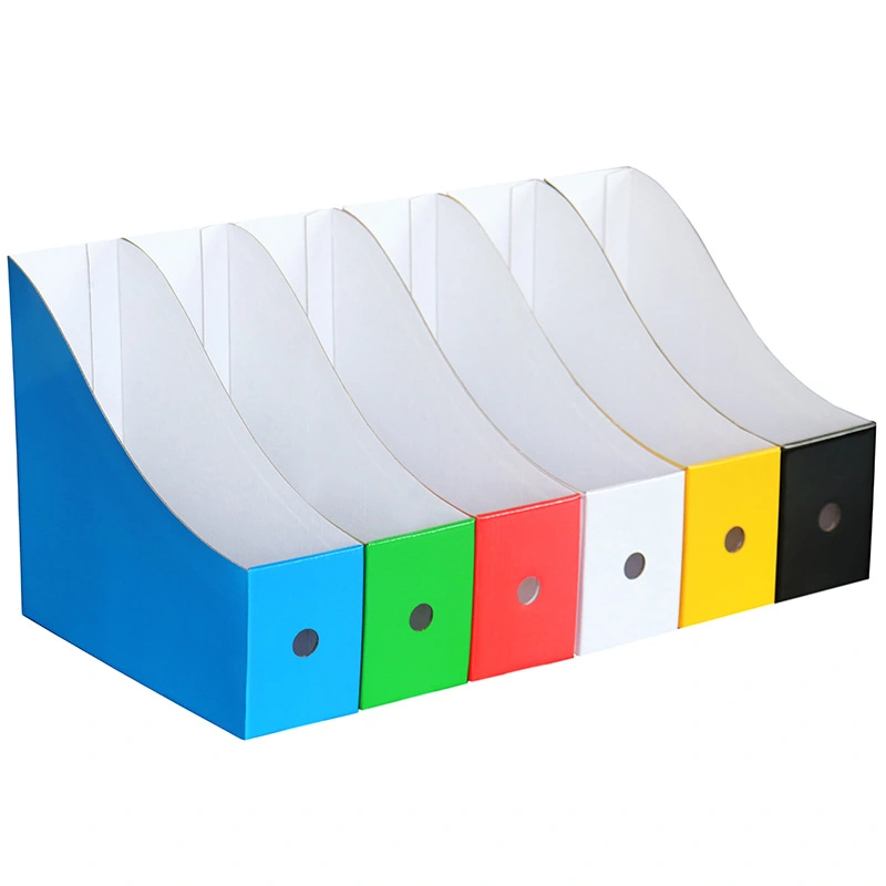 6pcs Document Box Bin File Organizer Magazine Desk Box Desktop Box Storage Box