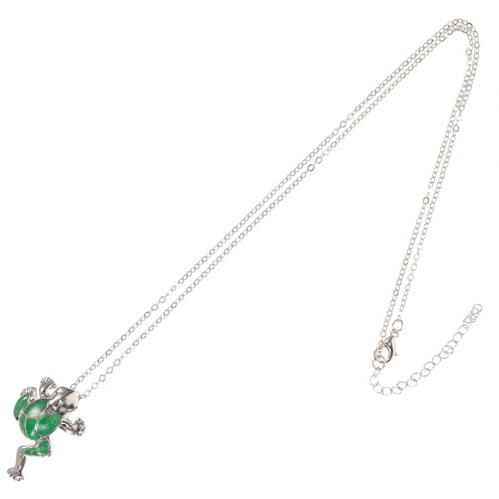 Women Necklace Frog Neck Chain Frog Necklace Metal Neck Jewelry Fashionable Necklace