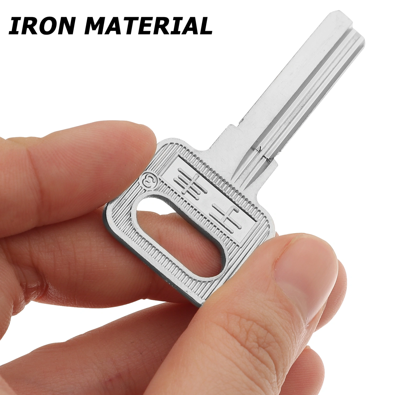 10pcs Key Blanks 32mm Blank Keys Portable Key Replacement Parts for Woodworker