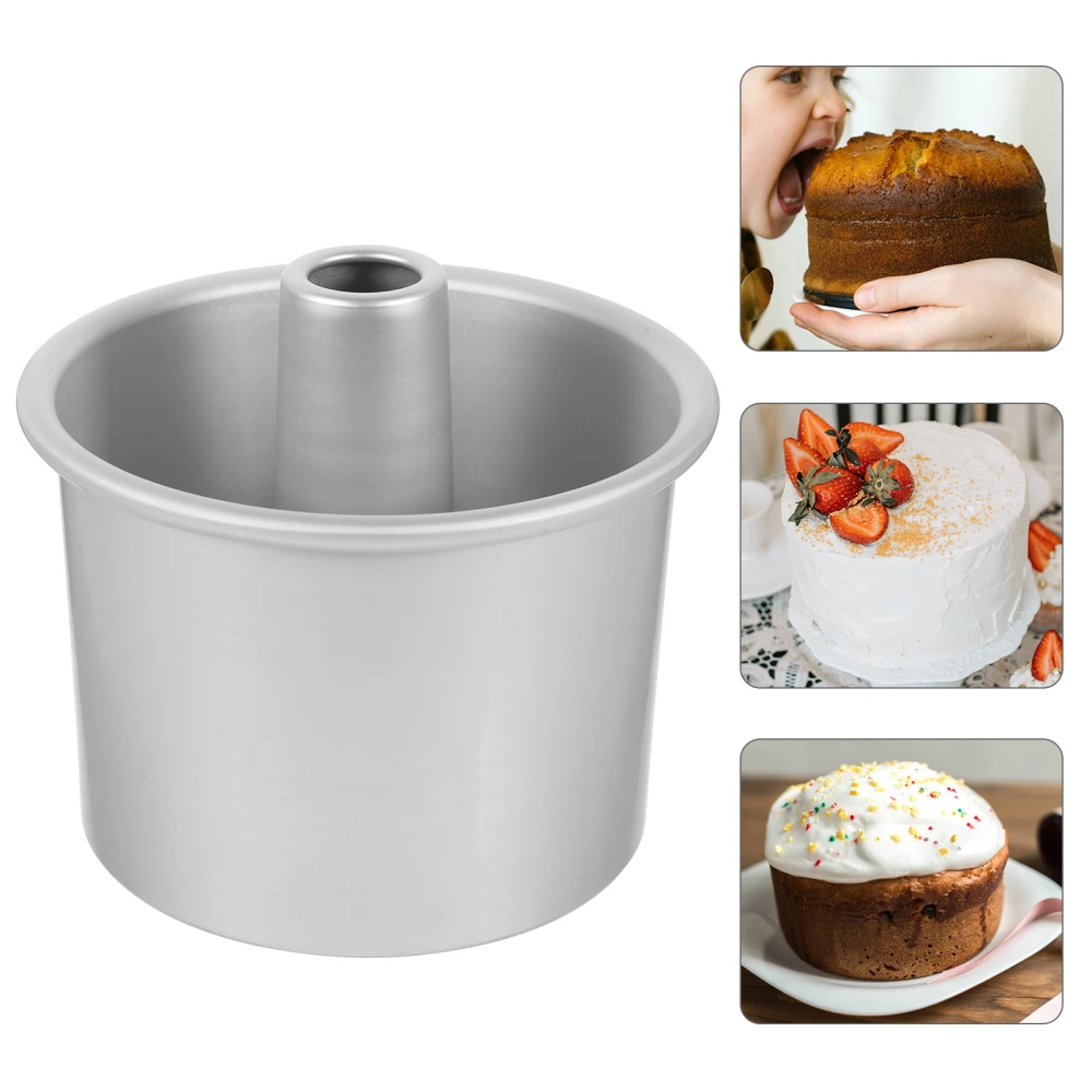 1 Set Round Cake Pan Nonstick Round Cake Pan Aluminum Alloy Cake Baking Pan with Removable Bottom