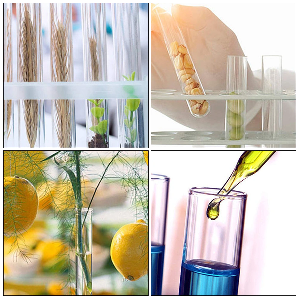 15Pcs Glass Vial Container Cork Stopper Glass Test Tubes for Chemical and Home Use