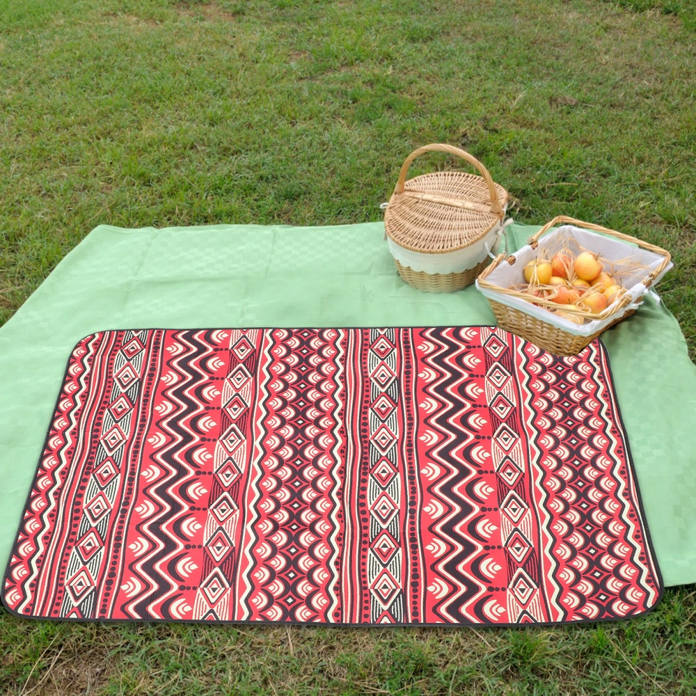 Portable Picnic Floor Mat Barbecue Floor Mat Camping Tent Pad Foldable Blanket for Travel