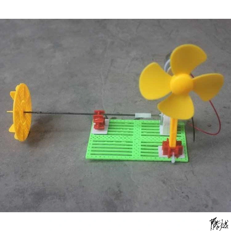 Small Wind Generator Model Science Experiment Plaything Teaching Plaything Small Wind Motor