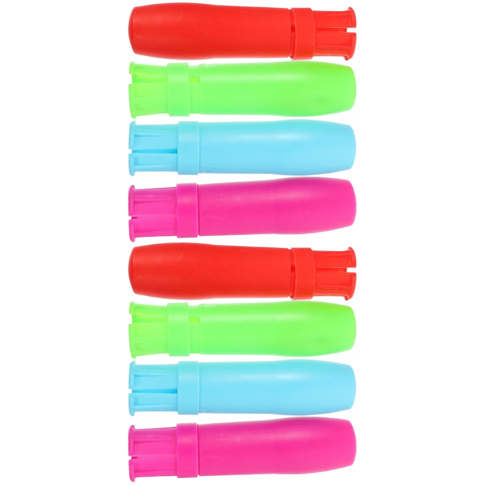 8Pcs Chalk Clip Holder Plastic Water-soluble Chalk Holder Adjustable Chalk Extender Creative Chalk Clip