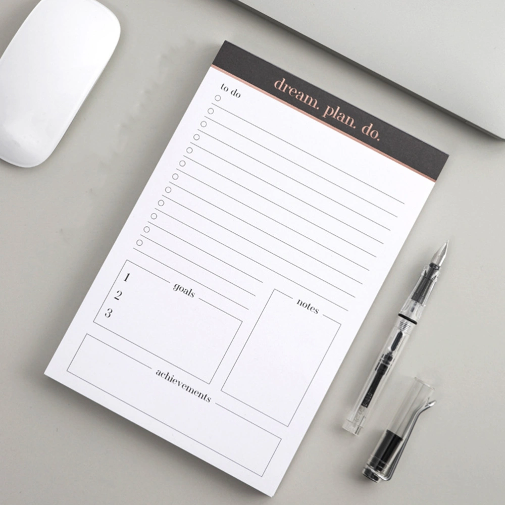 Tear-off Notepad Planner Daily Planner Notepad Schedule Note Pad Schedule Planner Notepad