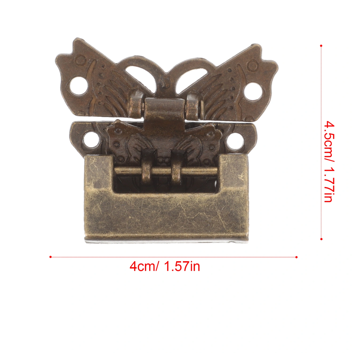 Vintage Lock Traditional Padlock Decorative Lock Jewelry Box Hasp Lock Latch with Lock