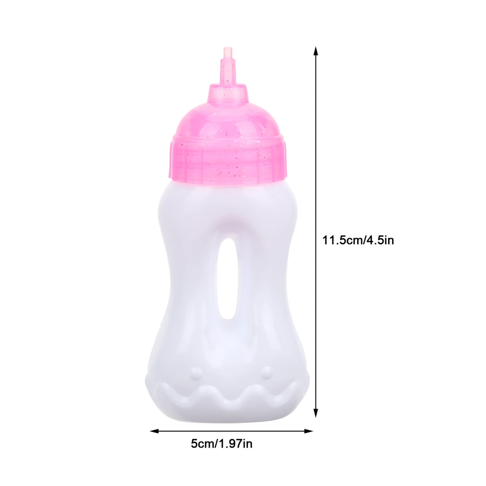 6pcs Baby Doll Bottles Mini Empty Milk Bottle Toys Baby Shower Doll House Supplies