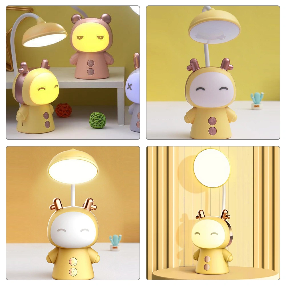 USB Desk Lamp LED Night Light Kids Charging Table Lamp Eye Protection Lamp