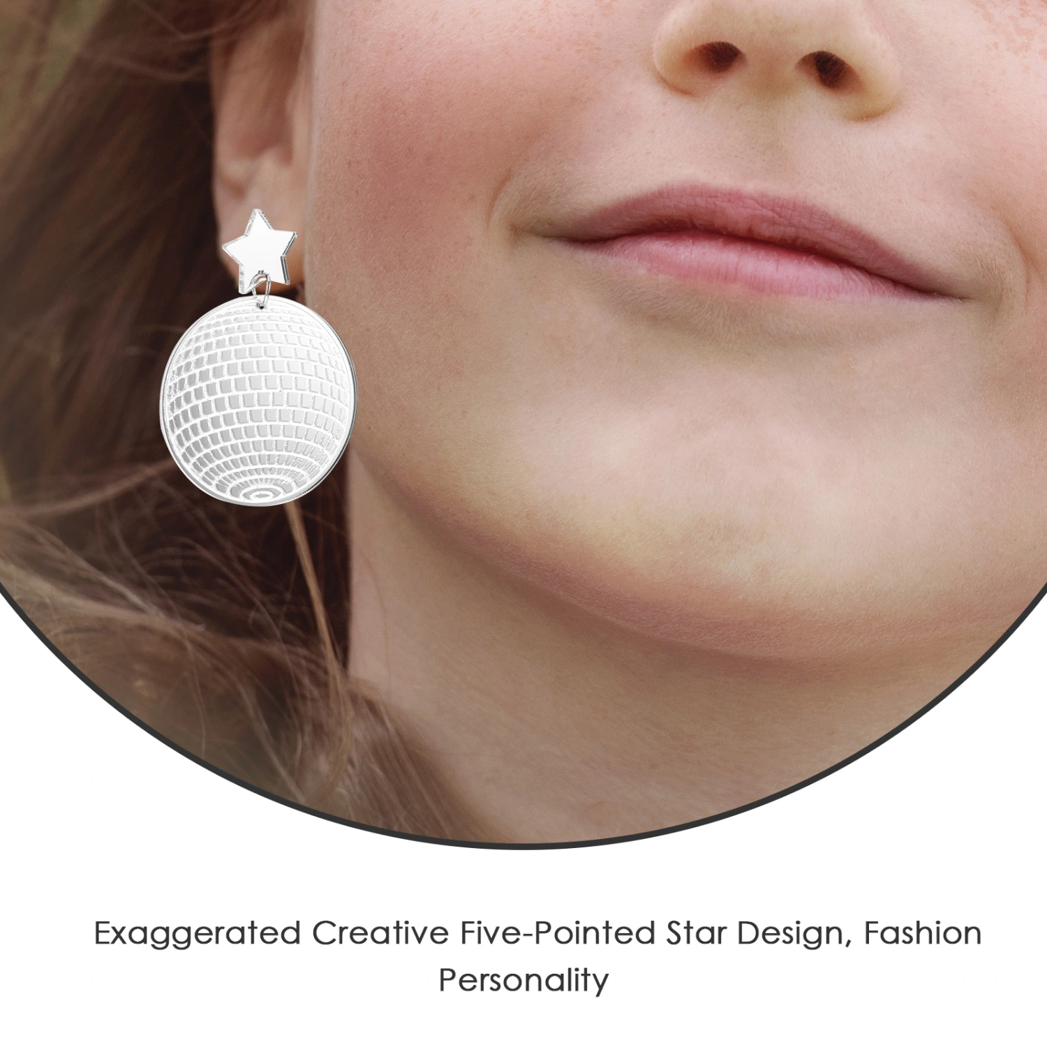 1 Pair Disco Ball Earrings Stud Earrings Dangle Earrings Drop Earrings Women Earrings