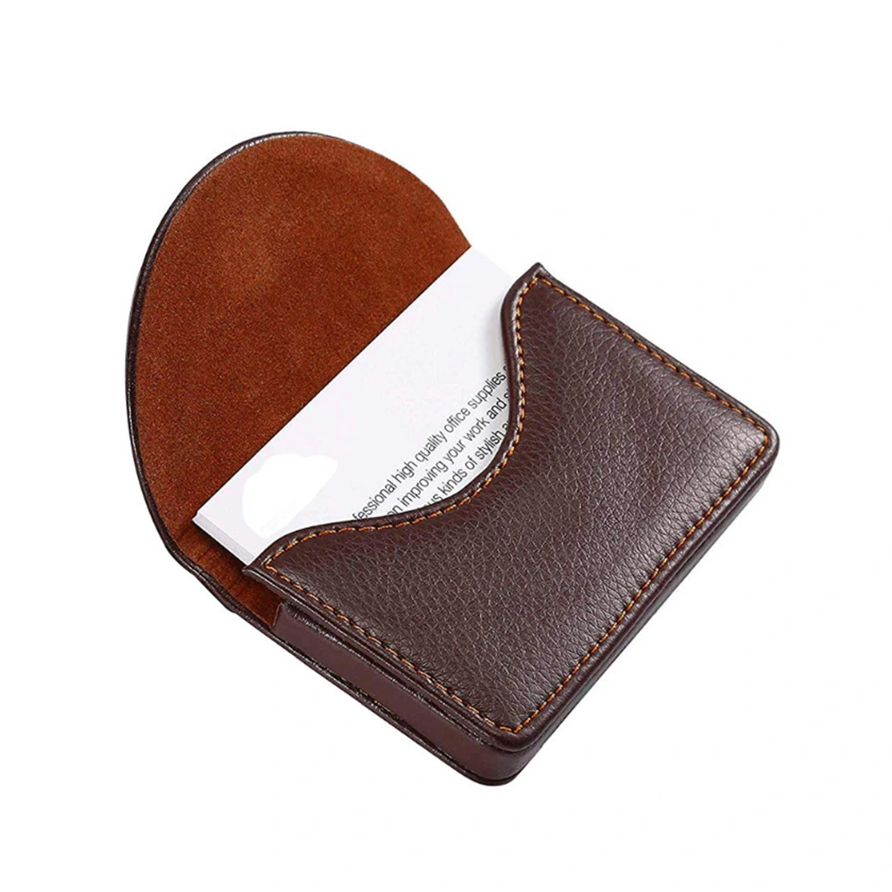 PU Leather Business Cards Holder ID Cards Protection Cover Business Cards Protection Cover