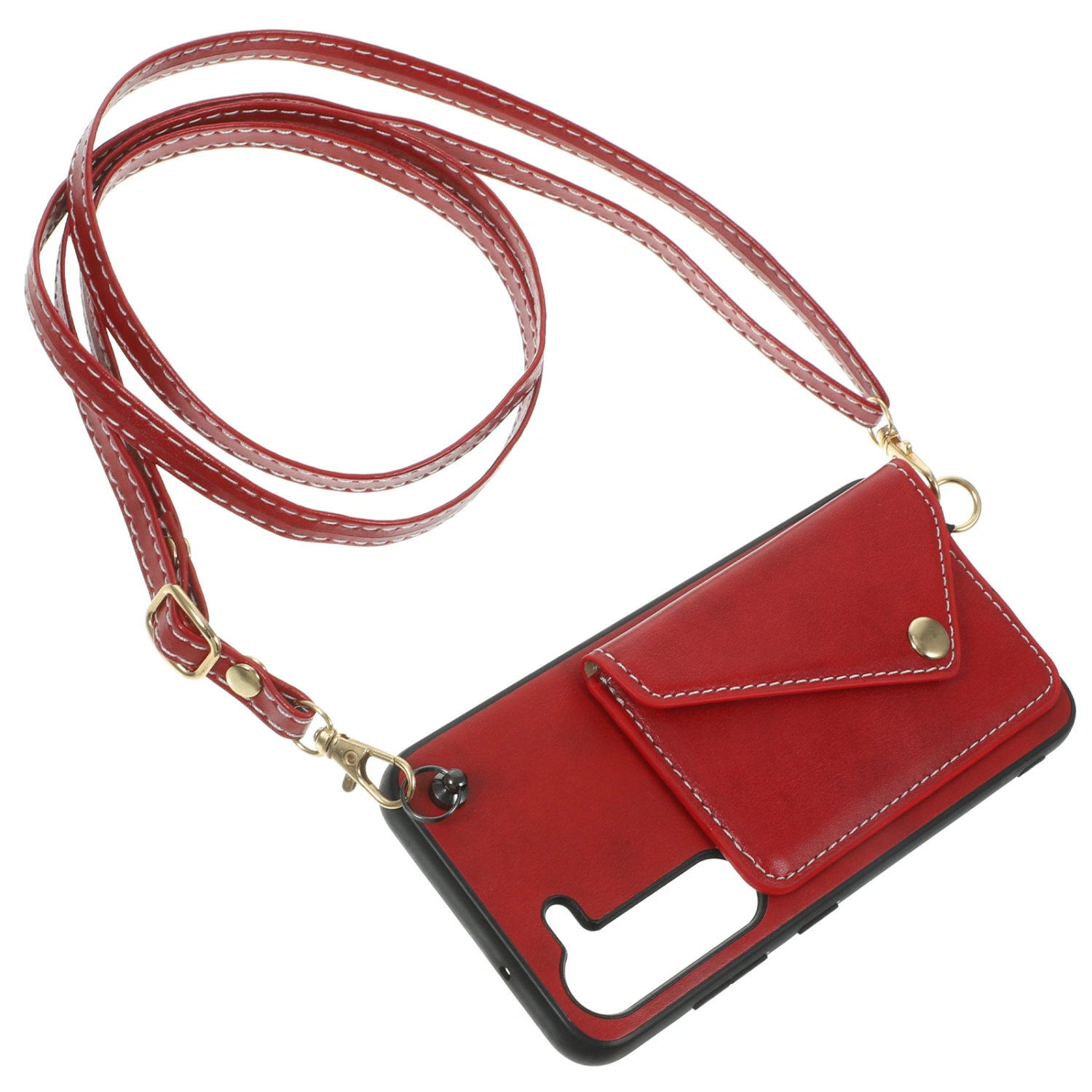 Phone Case Cellphone Case Mobile Phone Cover Card Holder Strap Compatible for Samsung S23