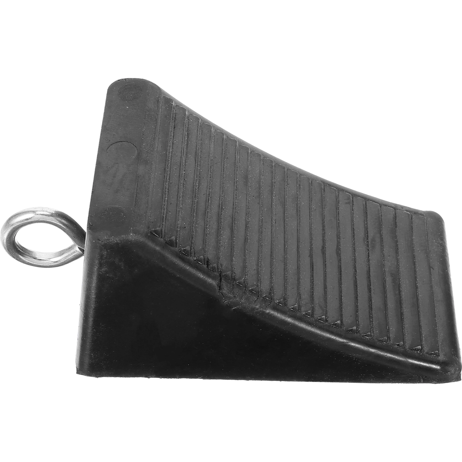 Rubber Car Ramp Trailer Wheel Chock Car Heavy Duty Rubber Wheel Chock Anti-skid Tyre Stopper