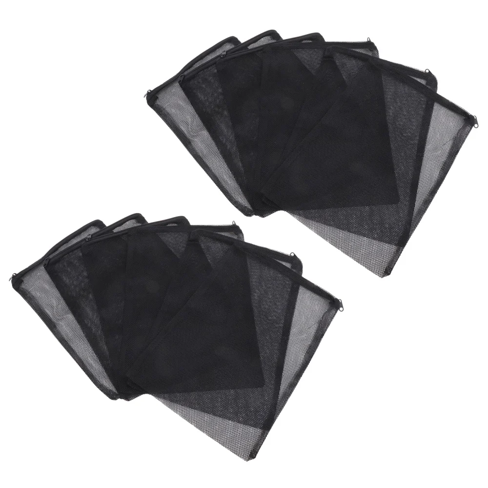 10Pcs Fish Tank Filter Bag Aquarium Filtration Bag Fish Tank Filter Bag Replaceable Filter Bag