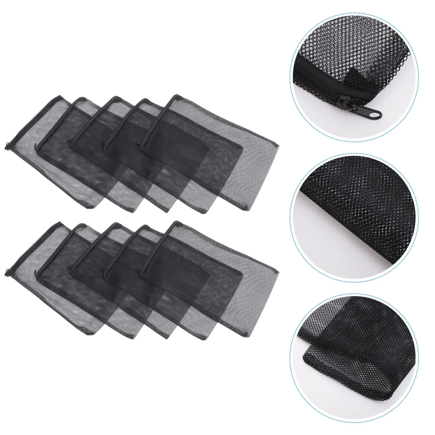 10Pcs Fish Tank Filter Bag Aquarium Filtration Bag Fish Tank Filter Bag Replaceable Filter Bag
