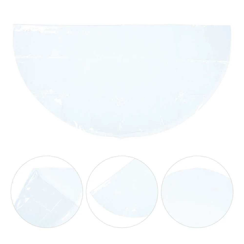 Round Tablecloth Table Cover Restaurant Transparent Tablecloth Water Proof Tablecloth