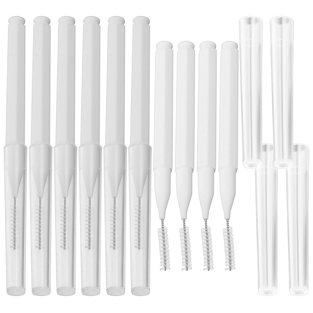 10pcs Tooth Flossers Interdental Brushes Flossing Picks Dental Oral Care Supplies
