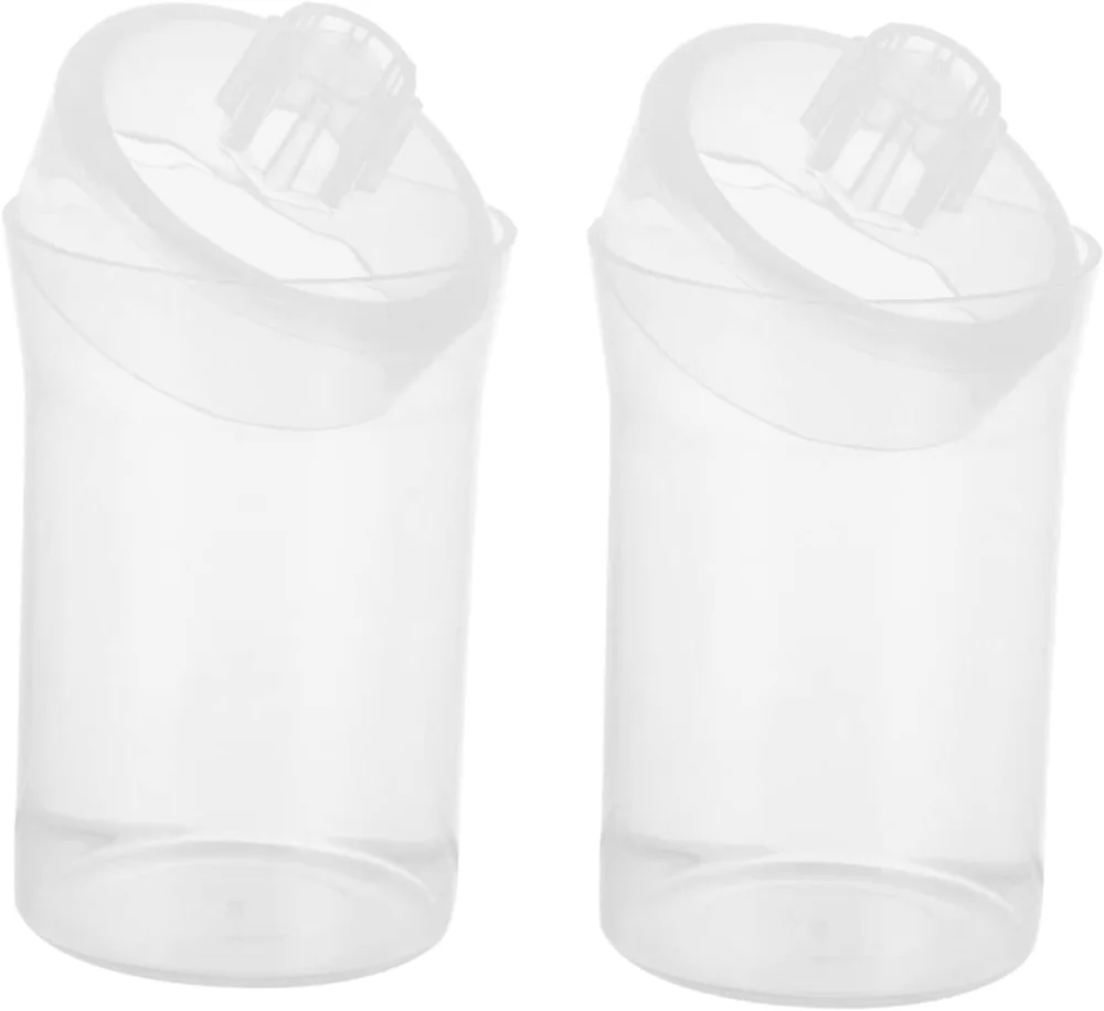 2pcs Labs Weighing Bottles Experiment Weighing Bottles Sampling Weighing Holders(30ML)