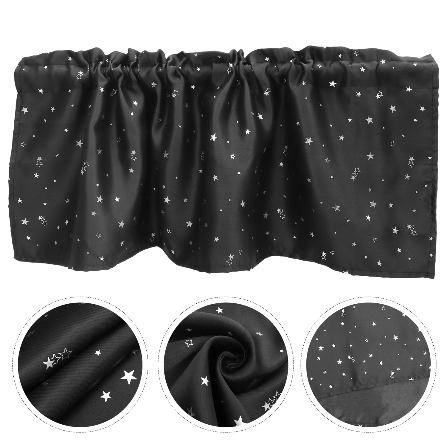 Window Valance Bedroom Blackout Short Curtain Farmhouse Window Curtain Valance