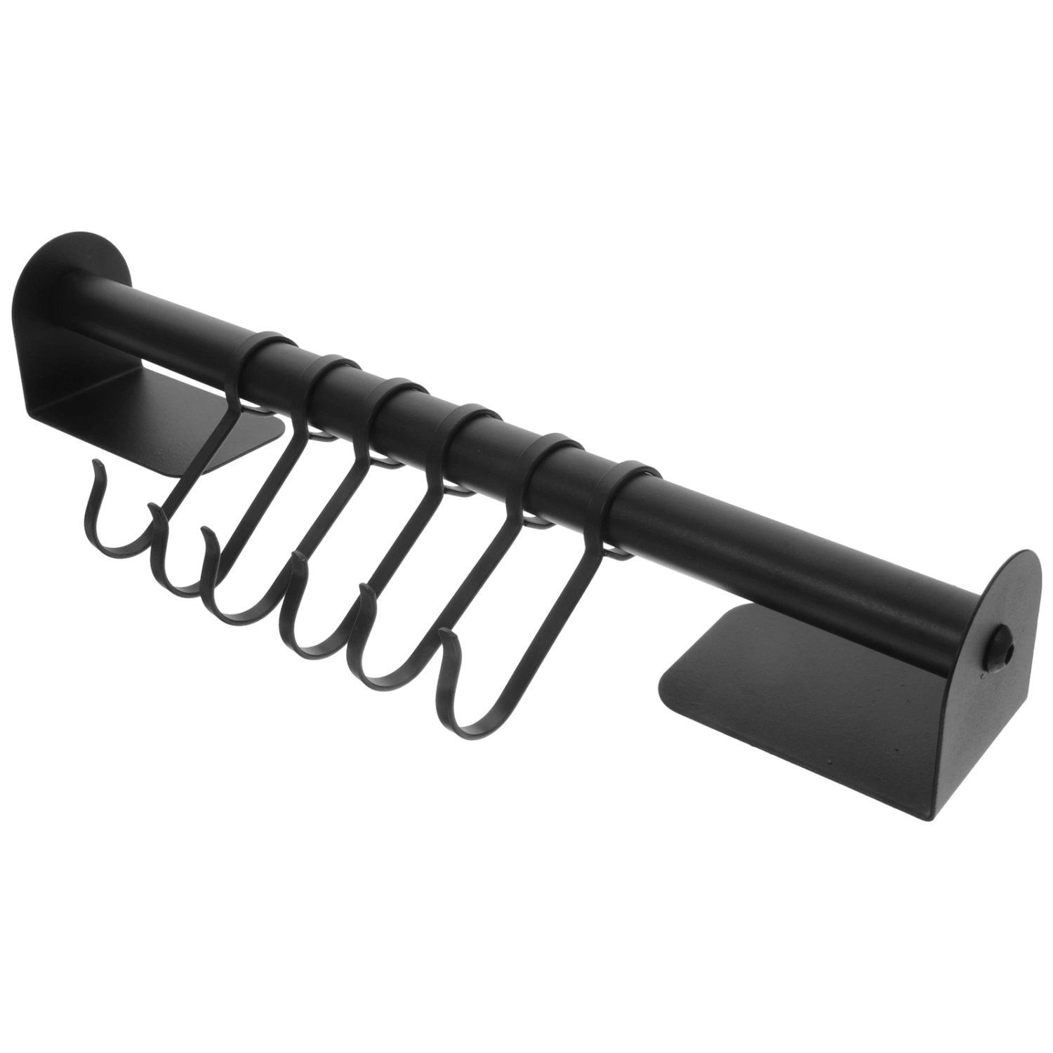 Kitchen Tool Hanging Rack No Punching Wall-mounted Kitchenware 6-Hook Hanger