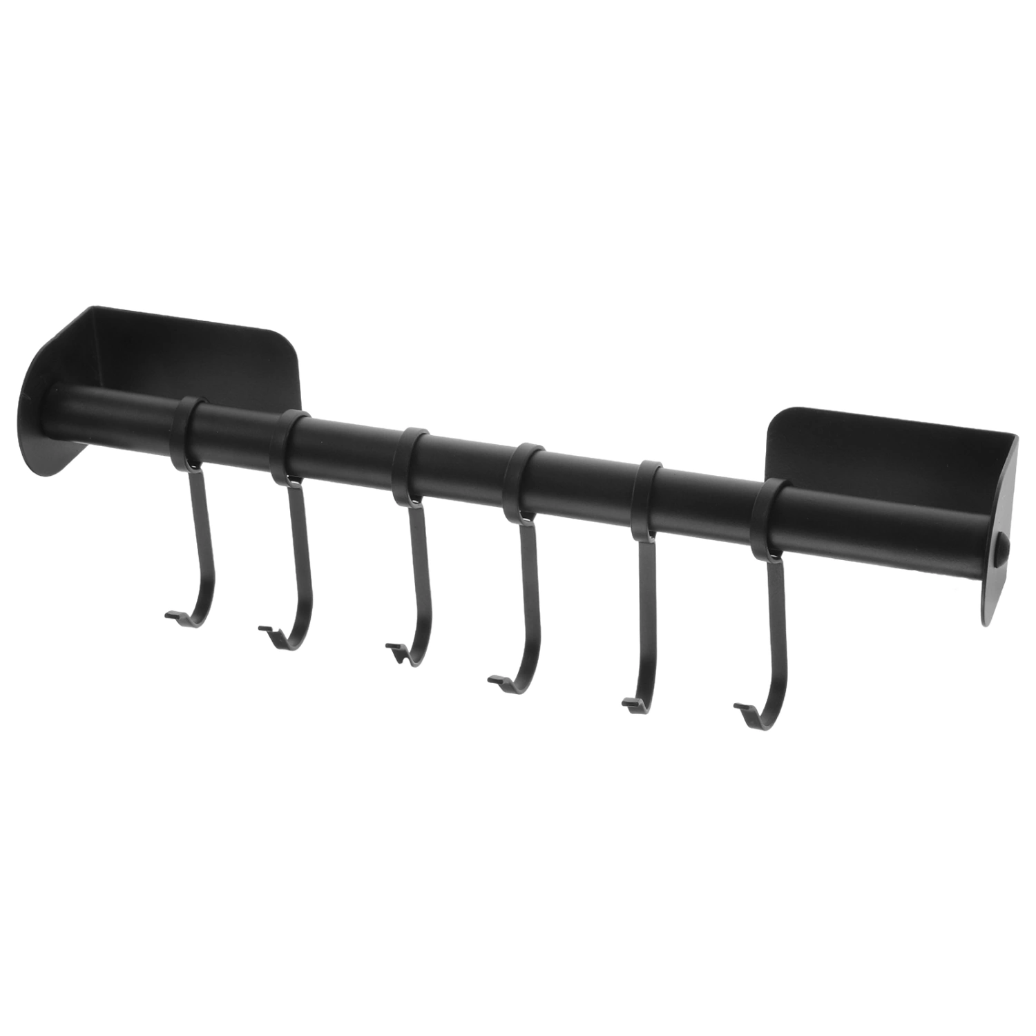 Kitchen Tool Hanging Rack No Punching Wall-mounted Kitchenware 6-Hook Hanger