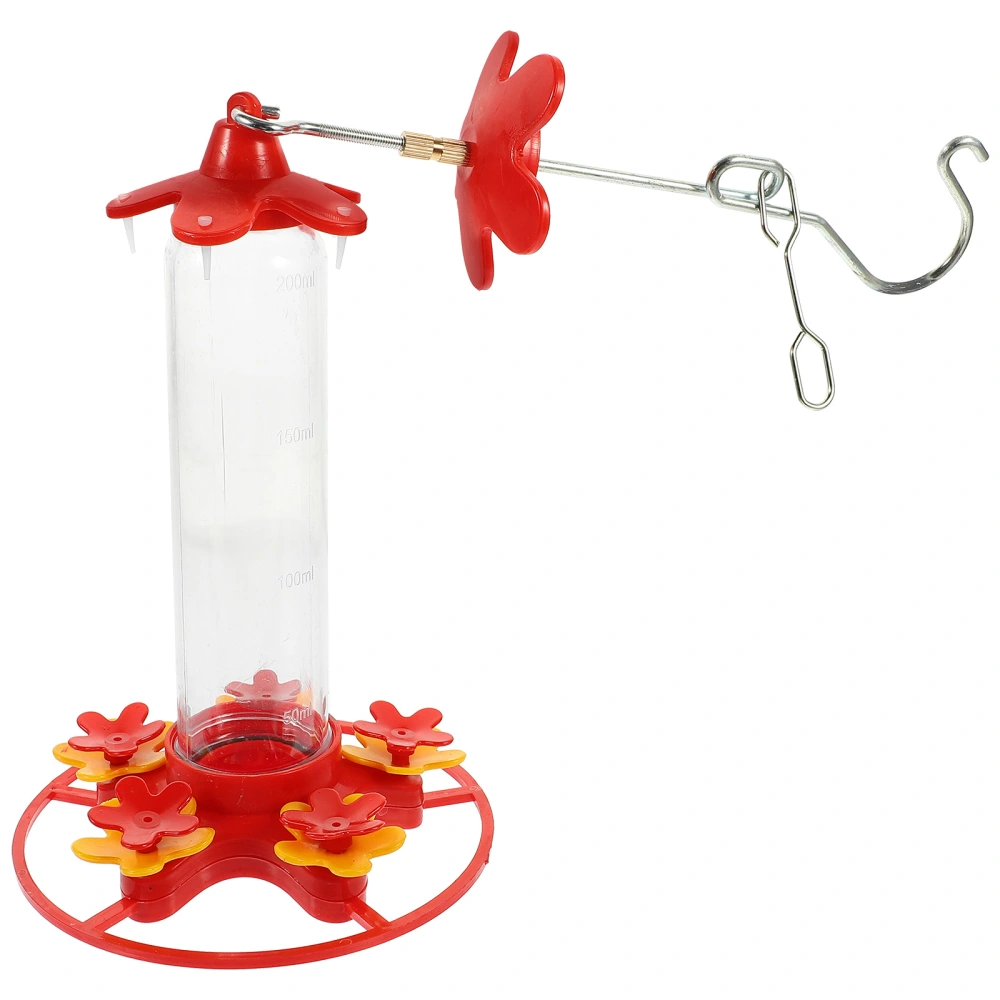 Parrot Bird Water Feeder Parrot Food Drinking Device Cage Suspended Water Feeder for Outdoor