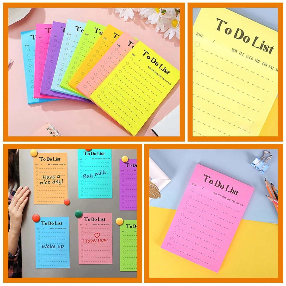 16 Books of Multi-function Note Pads Adorable Memo Pads Portable Note Stickers for Note