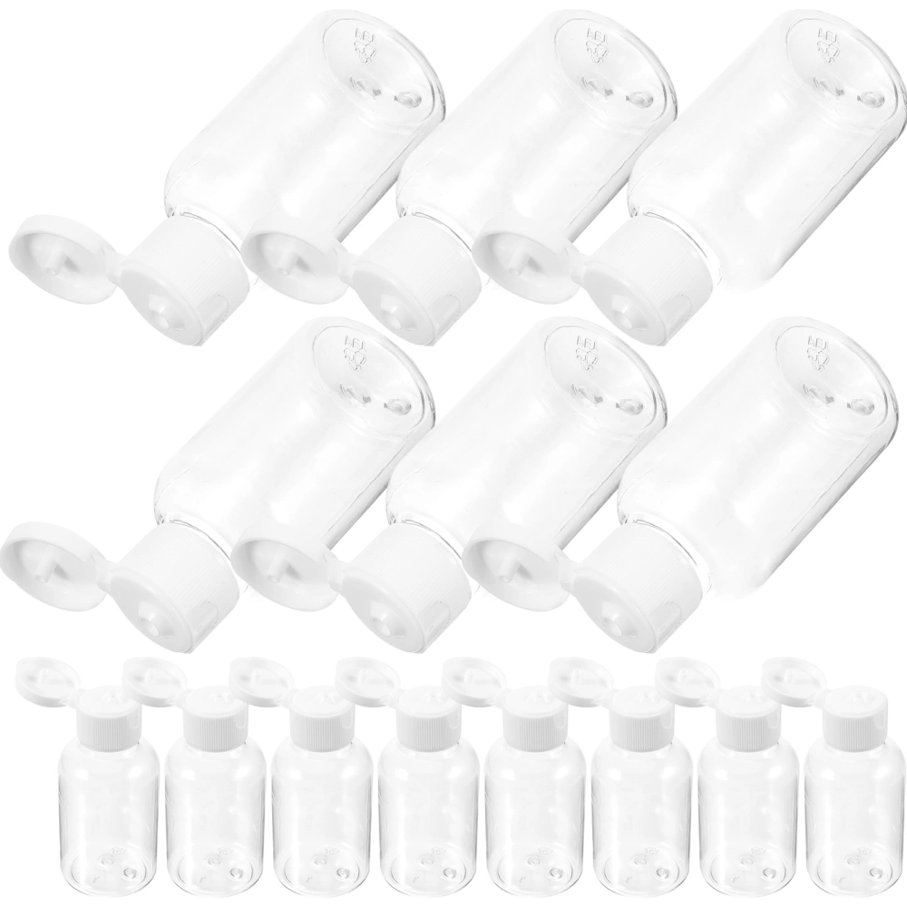 20pcs Travel Bottles Shampoo Bottles Plastic Cosmetic Bottles Empty Lotion Container