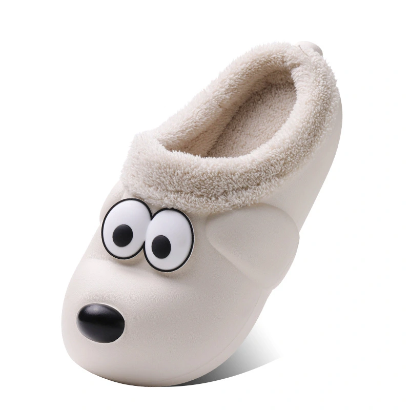 Cotton Slippers Puppy Cartoon Household Indoor Cute