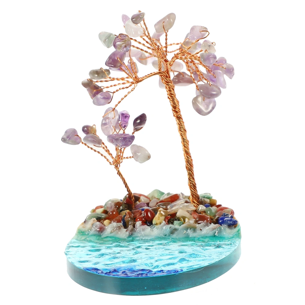 Micro Landscape Decor Desktop Resin Ornament Seaside Micro Landscape Decor