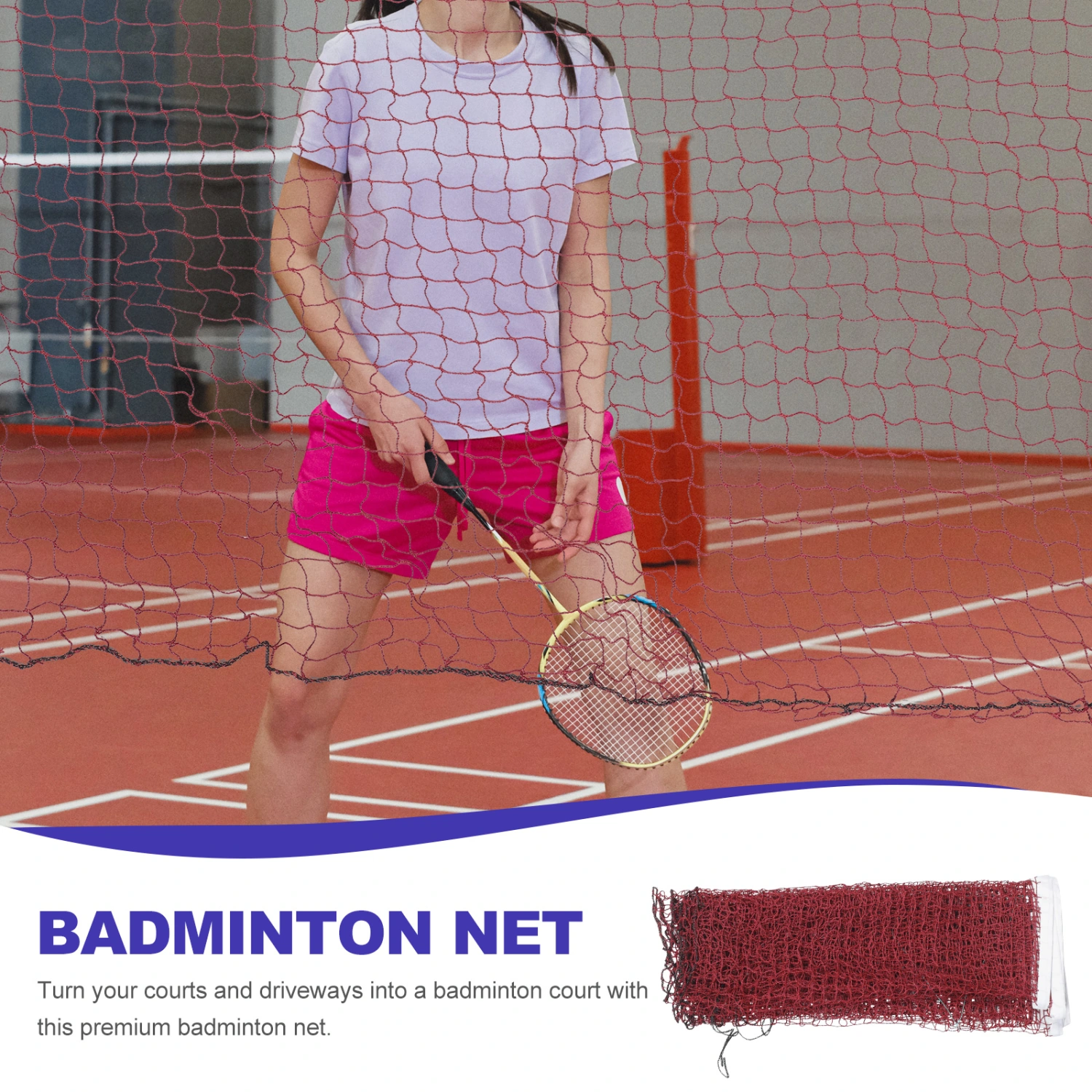 Outdoor Sports Net Indoor Sports Net Classic Badminton Net Pickleball Net Badminton Equipment